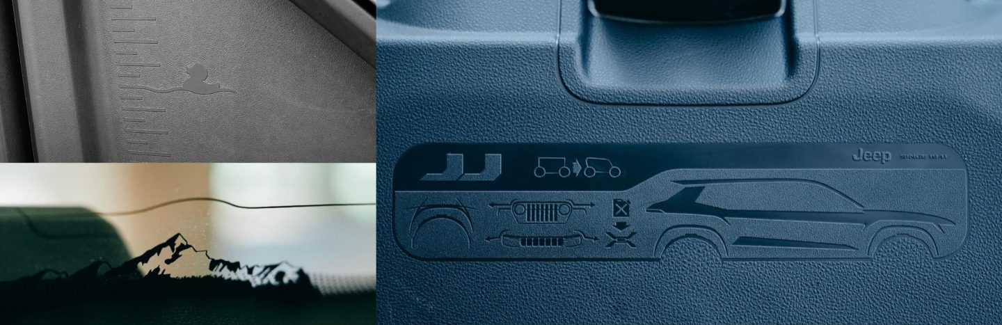 隠されたJeepのアイコン