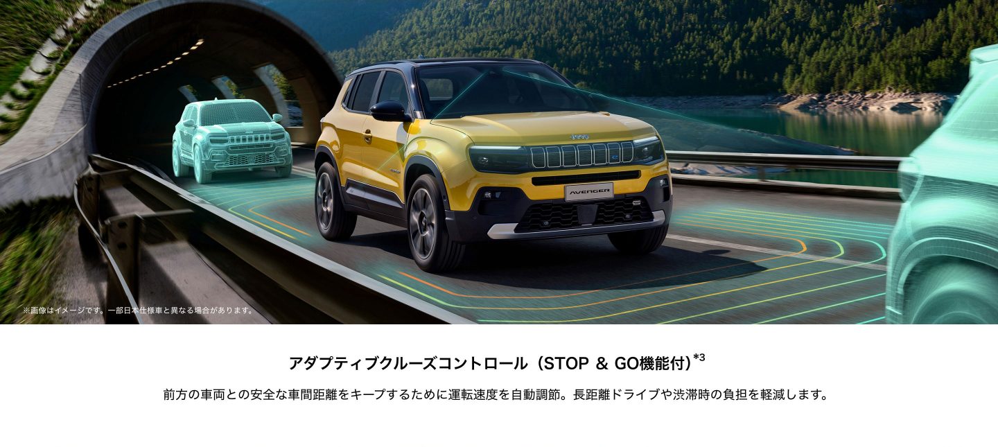 アダプティブクルーズコントロール（STOP ＆ GO機能付）