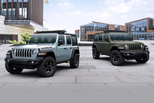 Jeep® Wrangler Rubicon Limited Edition with Sunrider Flip Top for Hardtop