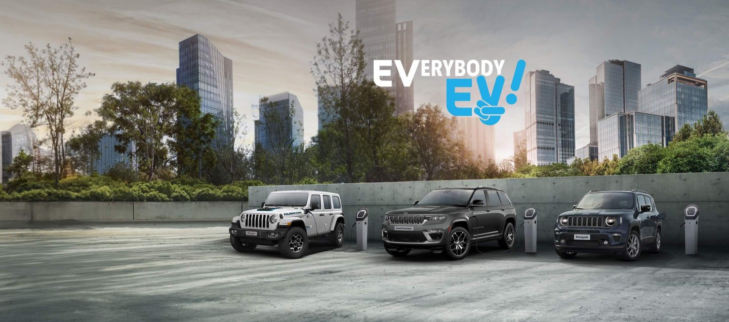 EVERYBODY EV キャンペーン Jeep 4xeと、豊かな冒険の旅へ。