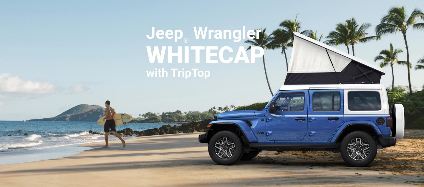 Jeep® Wrangler Whitecap Triptop