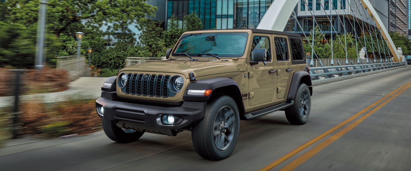 2026 Wrangler in the city